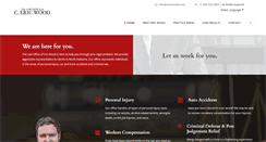 Desktop Screenshot of cericwood.com